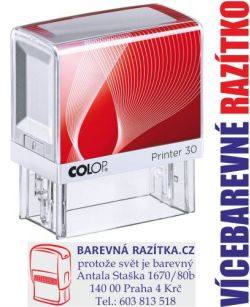 Razítko Colop 30 vícebarevné