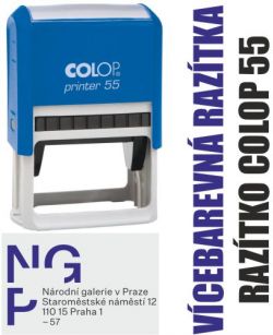 Razítko Colop 55 vícebarevné