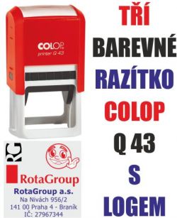 Razítko Colop Q 43 vícebarevné