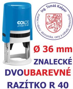 Razítko Colop R 40 vícebarevné